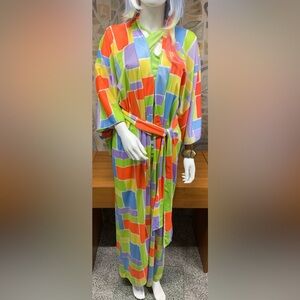 DONALD BROOKS for Maidenform Vintage MOD 70’s Robe/Cover Up